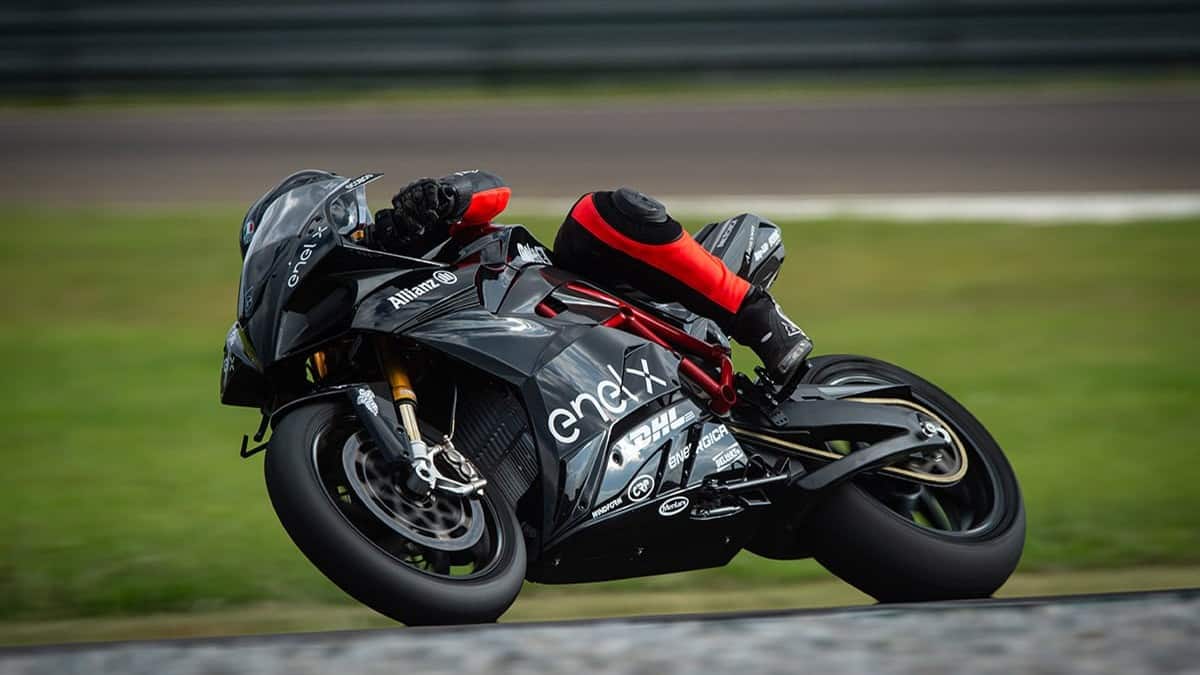 Energica RS plus track bike.