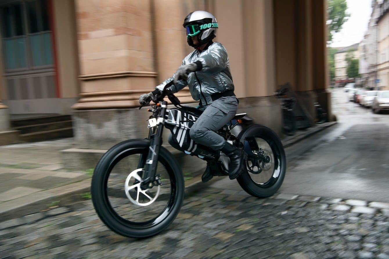 BMW ebike AMBY electric motorcycle.