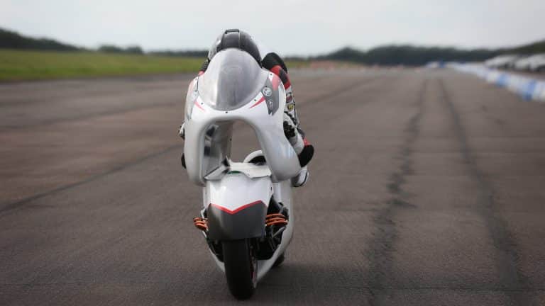 white motorcycles wmc250ev front end.