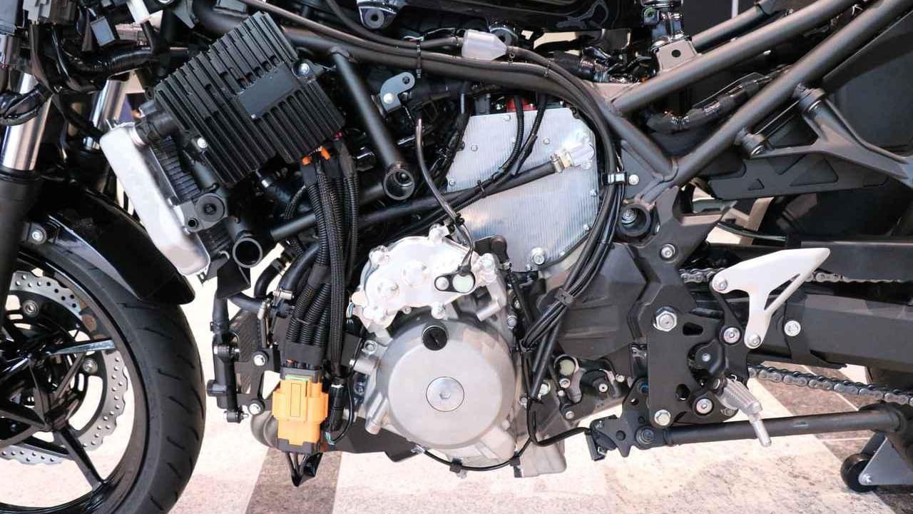 Kawasaki electric motor.