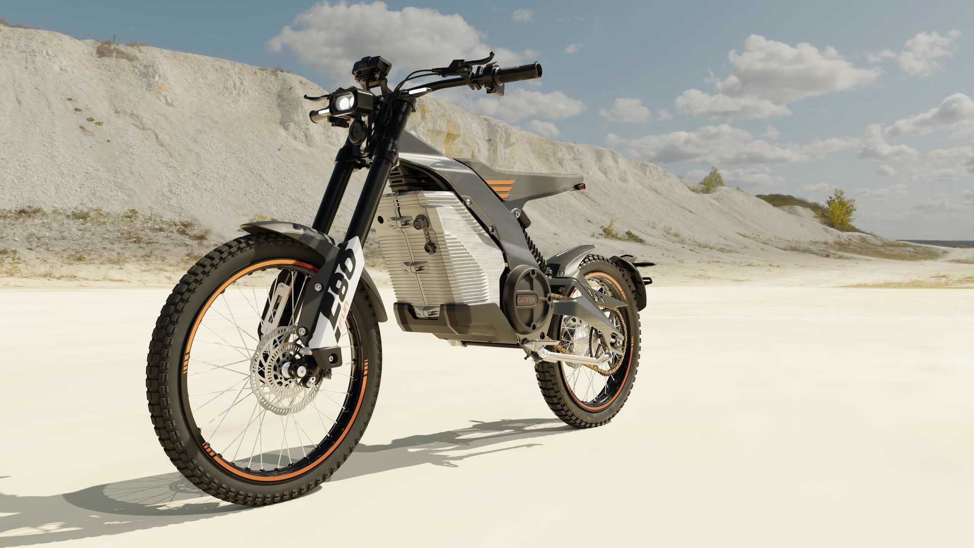 caofen f80 EICMA 2021 electric motorcycle.