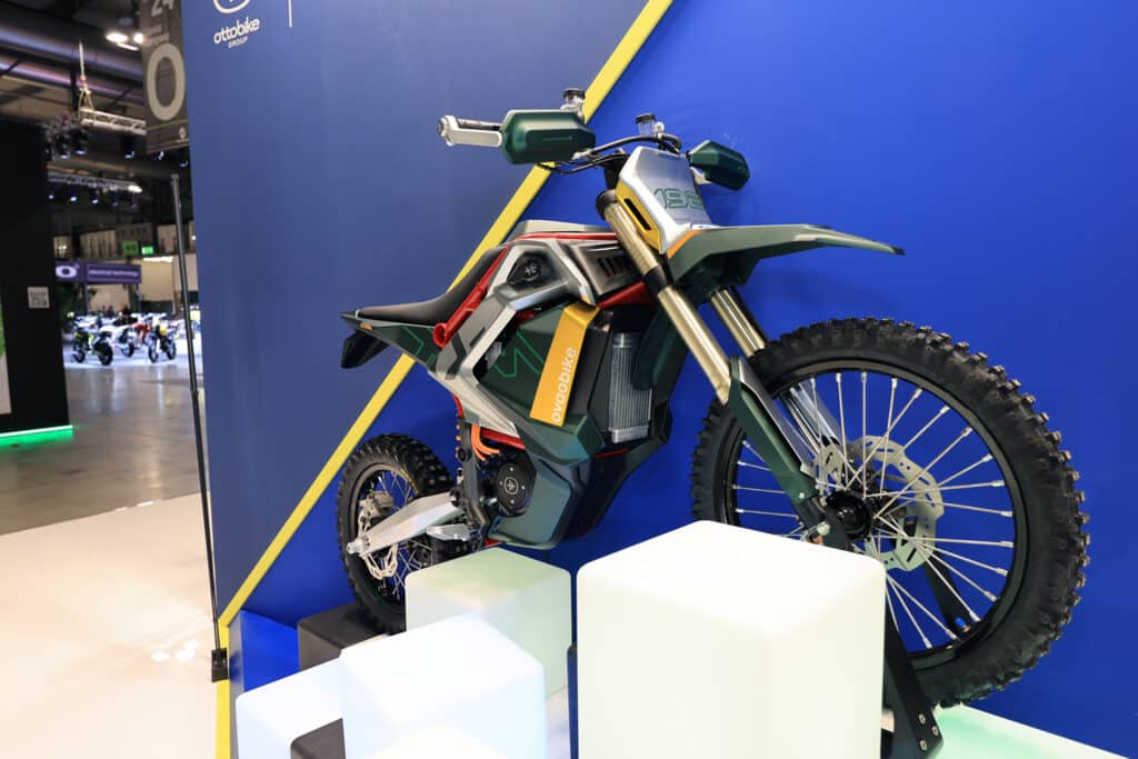 Ovaobike MXR prototype at EICMA 2021.