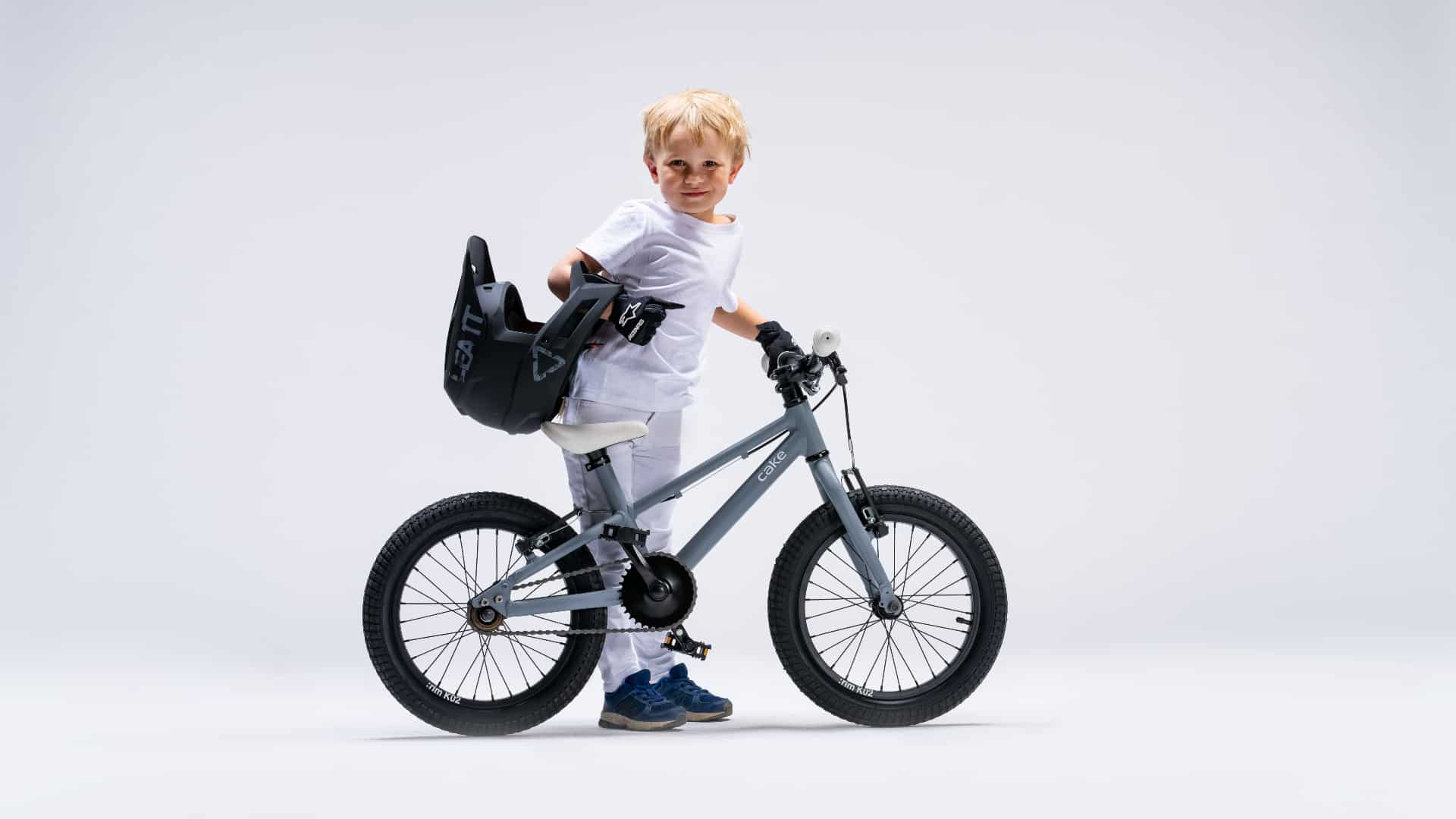 Cake Steady single speed mountain bike for children. 