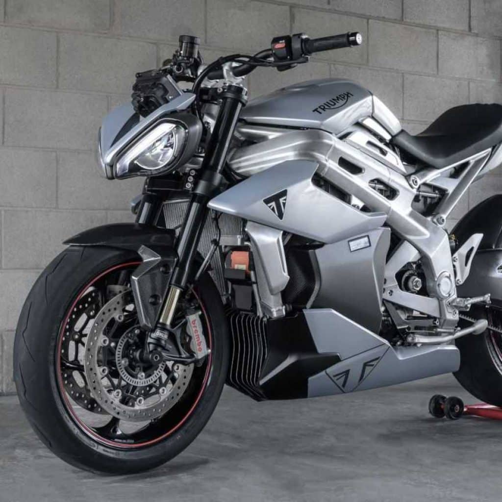 Electric motorcycle deals triumph