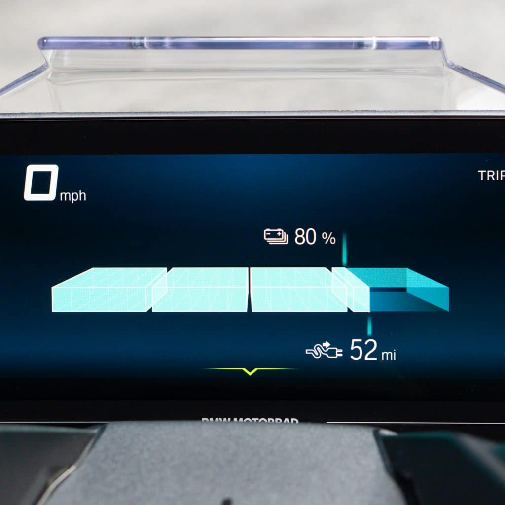 BMW CE-04 electric scooter standby mode