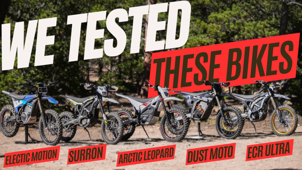The best electric dirt bikes of 2024