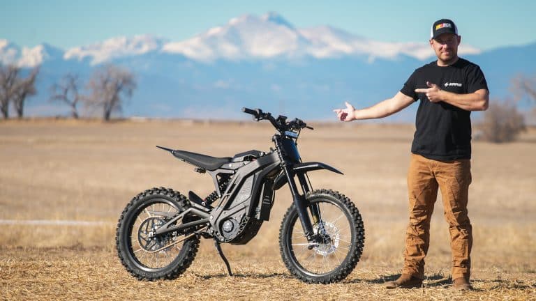 2025 E Ride Pro SR First Ride - A Lightweight Electric Dirt Bike Beast ...