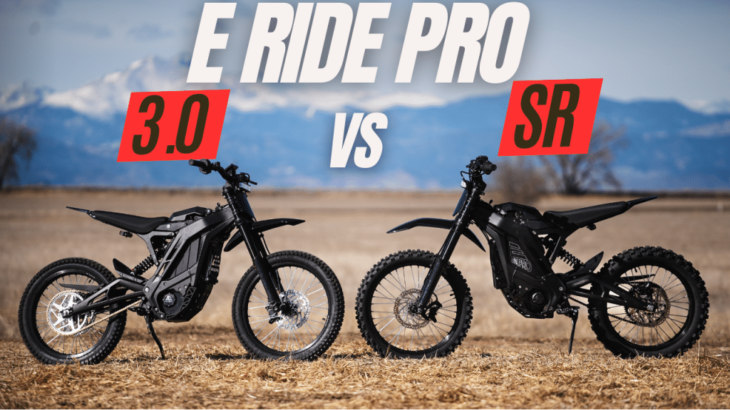 2025 E Ride Pro SR vs SS 3.0