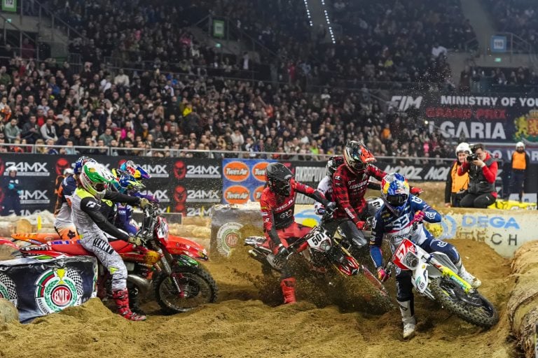 Stark Future rider Eddie Karlsson battles it out for the manufacturer's title at round 6 of the 2026 FIM SuperEnduro World Championship.