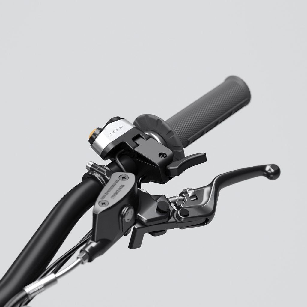 Studio image of the Bonnell 805 RX's special function lever. 